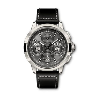 IWC - IW3818-02  Ingenieur Perpetual Calendar Digital Date-Month Titanium / Slate