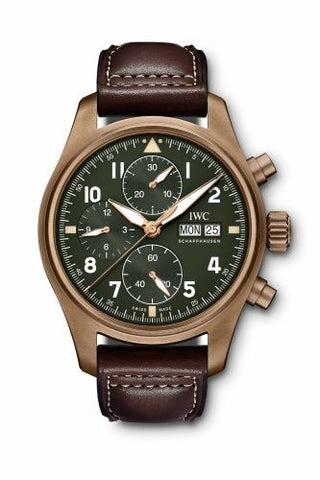 IWC - IW3879-02  Pilot's Watch Spitfire Chronograph Spitfire Bronze / Green