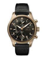 IWC Pilot's Watch Chronograph 41 Stainless Steel / Green / Bracelet (IW3879-07)