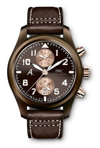 IWC - IW3880-06  Pilot's Watch Chronograph Edition Antoine De Saint Exupery Edition The Last Flight Red Gold