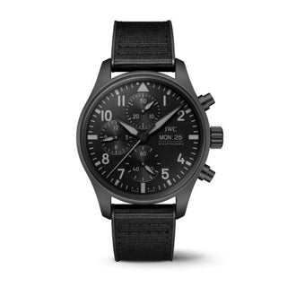 IWC - IW3881-06  Pilot's Watch Chronograph 41 Top Gun Ceratanium