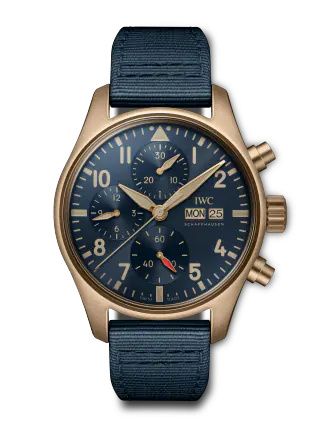 IWC - IW3881-09  Pilot's Watch Chronograph 41 Bronze / Blue