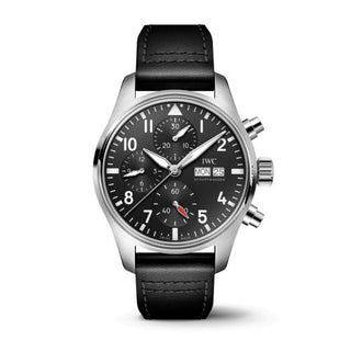 IWC - IW3881-11  Pilot's Watch Chronograph 41 Stainless Steel / Black