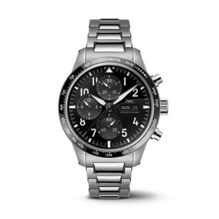 IWC - IW3883-04  Pilot's Watch Performance Chronograph Titanium / Black / Bracelet