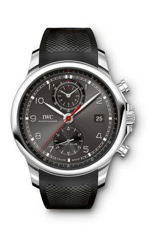 IWC - IW3905-03  Portuguese Yacht Club Chronograph 43.5 Stainless Steel / Ardoise