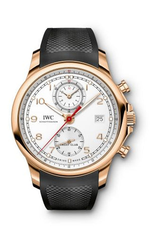 IWC - IW3905-01  Portugieser Yacht Club Chronograph 43.5 Red Gold / Silver