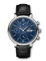 IWC Portofino Hand-Wound Eight Days Moonphase 150 Years Stainless Steel / White (IW3910-23)