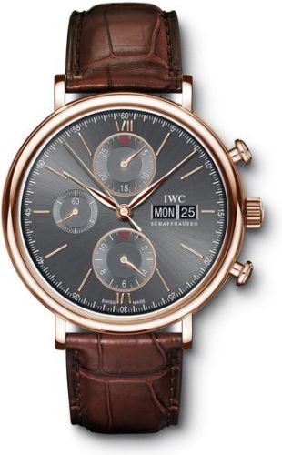 IWC - IW3910-26  Portofino Chronograph Red Gold / Ardoise