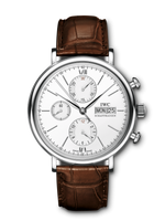 IWC Portofino Chronograph Stainless Steel / Silver (IW3910-27)