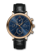 IWC Portofino Chronograph Stainless Steel / Blue (IW3910-35)