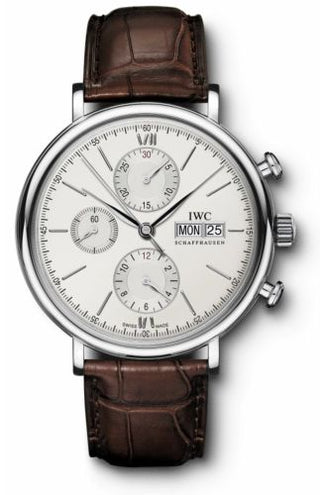 IWC - IW3910-01  Portofino Chronograph Stainless Steel / Silver