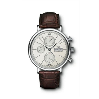 IWC - IW3910-07  Portofino Chronograph Stainless Steel / Silver