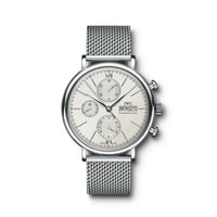 IWC Portofino Chronograph Stainless Steel / Silver (IW3910-09)