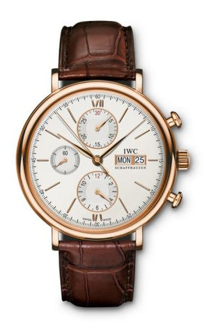 IWC - IW3910-20  Portofino Chronograph Red Gold / Silver