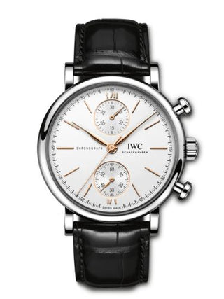 IWC - IW3914-06  Portofino Chronograph 39 Stainless Steel / Silver