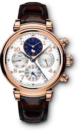 IWC - IW3921-01  Da Vinci Perpetual 3921 Red Gold / Silver