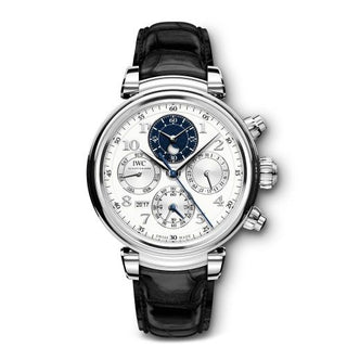 IWC - IW3921-04  Da Vinci Perpetual 3921 Platinum / Silver