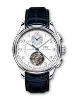 IWC Portugieser Tourbillon Rétrograde Chronograph Armor Gold / Blue / Boutique Edition (IW3940-06)