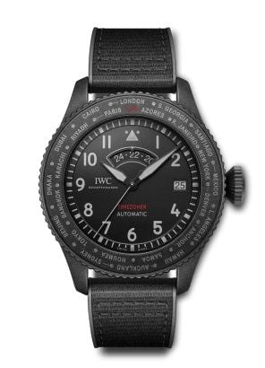 IWC - IW3955-05  Pilot’s Watch Timezoner Top Gun Ceratanium