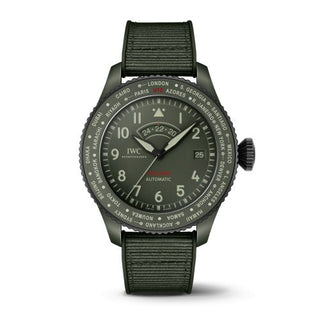 IWC - IW3956-01  Pilot’s Watch Timezoner Top Gun Woodland