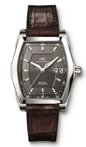 IWC - IW4523-01  Da Vinci Automatic Midsize White Gold / Ardoise