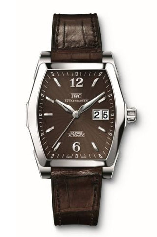 IWC - IW4523-06  Da Vinci Automatic Midsize Stainless Steel / Chocolate