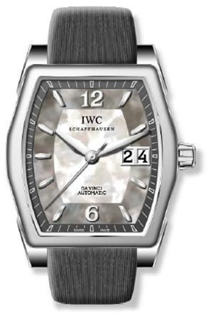 IWC - IW4523-10  Da Vinci Automatic Midsize White Gold / Grey MOP