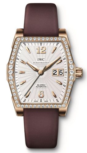 IWC - IW4523-23  Da Vinci Automatic Midsize Rose Gold / Diamond / Silver