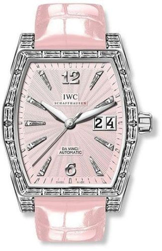 IWC - IW4523-30  Da Vinci Automatic Midsize White Gold / Baguette / Silver