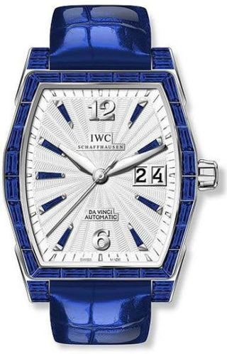 IWC - IW4523-34  Da Vinci Automatic Midsize White Gold / Sapphire / Silver