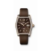 IWC - IW4523-21  Da Vinci Automatic Midsize Rose Gold / Diamond / Chocolate