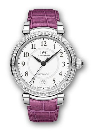 IWC - IW4583-08  Da Vinci 36 Automatic Stainless Steel / Diamond / Silver