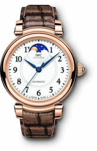 IWC - IW4593-08  Da Vinci 36 Moonphase Red Gold / Silver