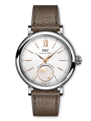 IWC - IW4598-01  Portofino Day & Night 34 Stainless Steel / Silver