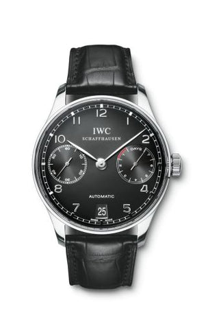 IWC - IW5001-09  Portuguese Automatic Stainless Steel / Black