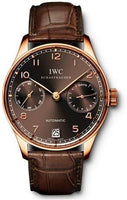 IWC Portugieser Chrono-Automatic Red Gold / Silver / Diamond (IW5001-15)