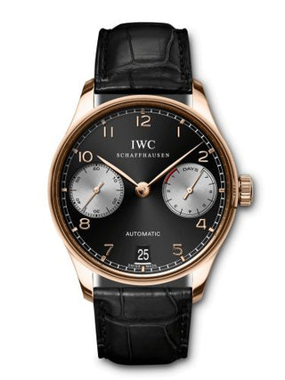 IWC - IW5001-28  Portuguese Automatic Red Gold / 100 Years Hübner