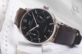 IWC - IW5001-09  Portuguese Automatic Stainless Steel / Black