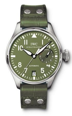 IWC - IW5004-07  Big Pilot Stainless Steel / Green / Zegg & Cerlati