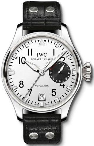 IWC - IW5004-26  Big Pilot Platinum / Silver / Tourneau