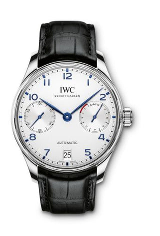 IWC - IW5007-05  Portugieser Automatic 5007 Stainless Steel / Silver - Blue Numerals