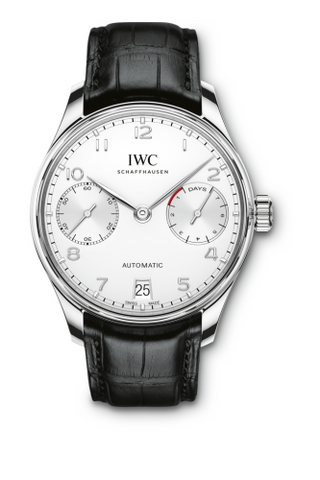 IWC - IW5007-12  Portugieser Automatic 5007 Stainless Steel / Silver / Silver Numerals