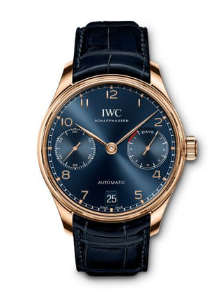 IWC - IW5007-13  Portugieser Automatic 5007 Red Gold / Blue / Boutique Edition