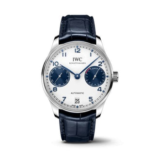 IWC - IW5007-15  Portugieser Automatic 5007 Stainless Steel / Silver - Blue