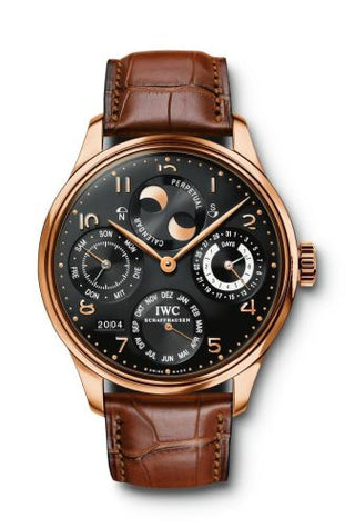 IWC - IW5021-01  Portuguese Perpetual Calendar 5021 Rose Gold / Black