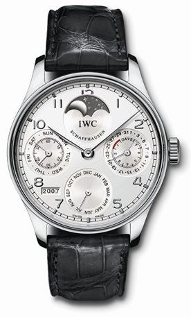 IWC - IW5022-19  Portuguese Perpetual Calendar 5022 Platinum / Silver