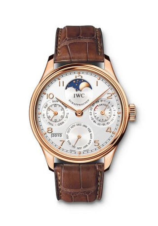 IWC - IW5023-02  Portugieser Perpetual Calendar 5023 Red Gold / Silver