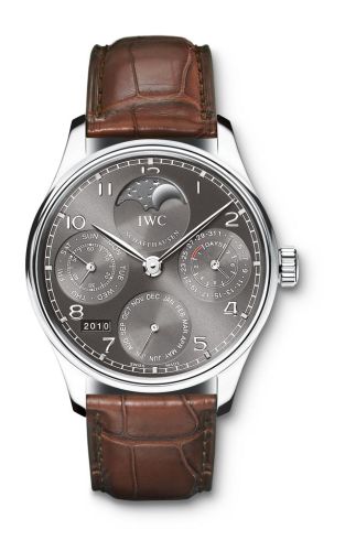 IWC - IW5023-03  Portugieser Perpetual Calendar 5023 White Gold / Ardoise 