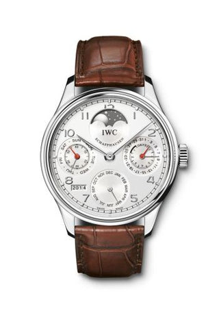 IWC - IW5023-08  Portugieser Perpetual Calendar 5023 Stainless Steel / Silver