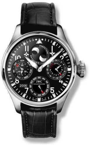 IWC - IW5026-05  Big Pilot Perpetual Calendar Platinum / Black / Sincere